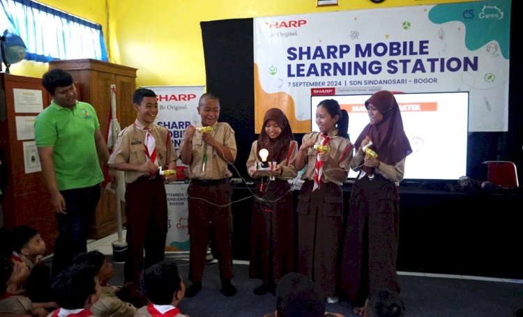  Suasana kegiatan SMLS di sekolah/ist