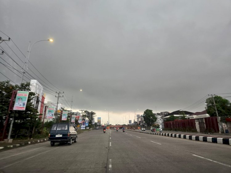 Kondisi Cuaca di Palembang/Foto: RMOLSumsel