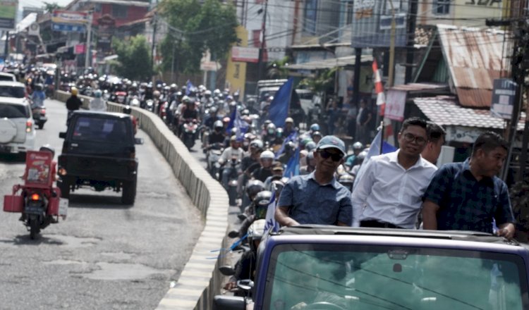 uasana deklarasi bakal pasangan Calon Bupati dan Wakil Bupati Kabupaten OKU/ist
