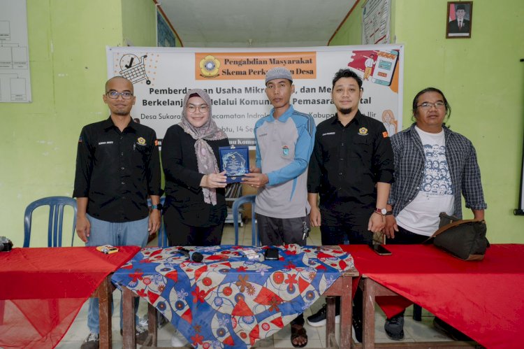 Tim Pengabdian dari Jurusan Ilmu Komunikasi Fakultas Ilmu Sosial dan Ilmu Politik (FISIP) Universitas Sriwijaya (UNSRI) sukses mengadakan pendampingan bagi pelaku UMKM di Desa Sukaraja Baru/ist