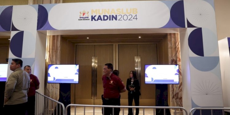 Musyawarah Nasional Luar Biasa (Munaslub) Kadin Indonesia yang digelar di di Hotel St Regis, Jakarta, Sabtu (14/9)/Ist