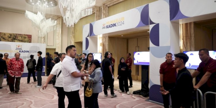 Musyawarah Nasional Luar Biasa (Munaslub) Kadin Indonesia yang digelar di Hotel St Regis, Jakarta, Sabtu (14/9)/Ist