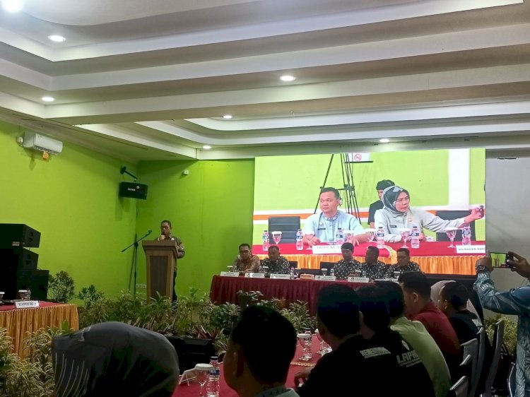 Kegiatan Pleno Terbuka Rekapitulasi/Penetapan DPT Pilkada Serentak Oleh KPUD Pagar Alam. (Taufik/RMOLSumsel.id)