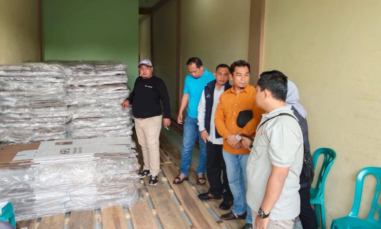 Logistik Pilkada 2024 datang di gudang KPU Lubuklinggau/ist