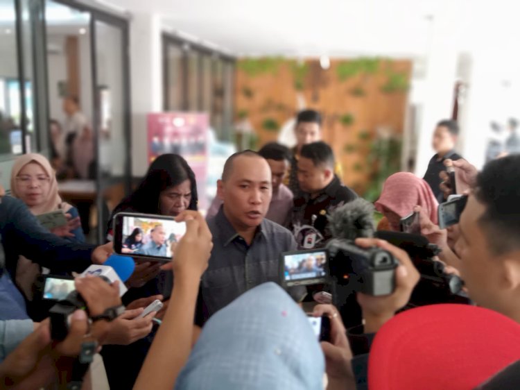  Ketua KPU Sumsel , Andika Pranata Jaya. (Dudy Oskandar/RMOLSumsel.id)