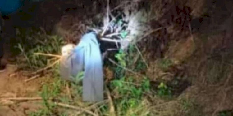 Lokasi penemuan mayat petani di Desa Sukamarga, Kecamatan Suoh, Kabupaten Lampung Barat/Ist