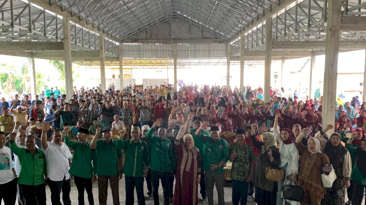 Konsolidasi kader dan simpatisan PPP Muba. (ist/rmolsumsel.id) 