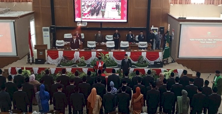 45 Anggota DPRD Kabupaten Muara Enim Resmi Dilantik/ist