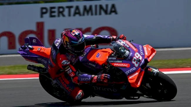 Rider Pramac Ducati, Jorge Martin, tampil gemilang di MotoGP Mandalika 2024/net