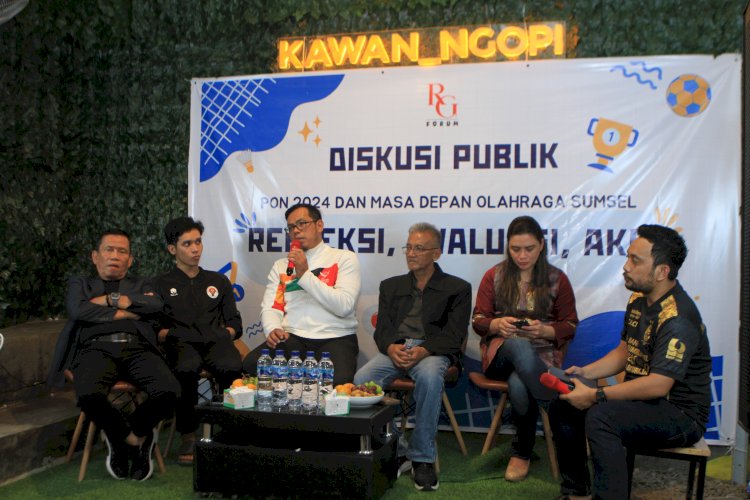 Susana kegiatan Diskusi Publik yang membahas PON 2024 dan Masa Depan Olahraga Sumsel/Foto: RMOL