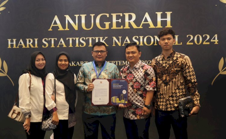 Pemerintah Kabupaten (Pemkab) Muara Enim, melalui Dinas Komunikasi, Informatika, Statistik, dan Persandian (DiskominfoSP), berhasil meraih penghargaan sebagai Satuan Kerja dengan Indeks Pembangunan Statistik (IPS) predikat baik/ist