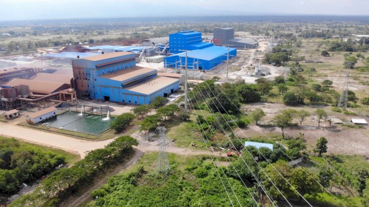 aringan transmisi SUTT 150 kV PLN yang memasok listrik untuk industri pemurnian nikel di Bantaeng, Sulawesi Selatan/ist