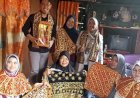 Srikandi PLN dan Pengrajin Sulam Angkinan Bersinergi Majukan Kerajinan Khas Palembang