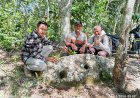 Dua Lumpang Batu Megalitik Ditemukan di Desa Talang Padang, Lahat: Temuan Bersejarah!