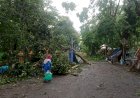 Hujan Badai Melanda Muara Enim, Puluhan Atap Rumah Rusak dan Listrik Padam   