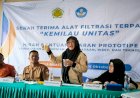 Unitas Palembang Beri Edukasi Air Bersih ke Warga Senda Mukti Banyuasin