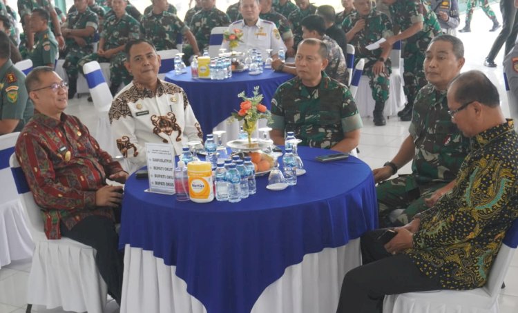 Suasana kegiatan sertijab Danspuslatpur/ist
