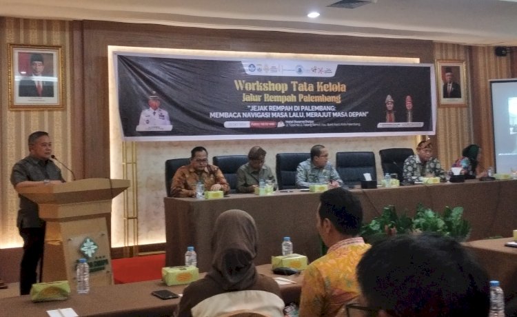 Dinas Kebudayaan kota Palembang menggelar workshop “Tata Kelola Jalur Rempah Palembang"/ist