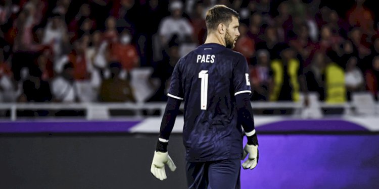Kiper Timnas Indonesia, Maarten Paes, dikabarkan sudah mulai pulih dari cedera pergelangan tangan/PSSI