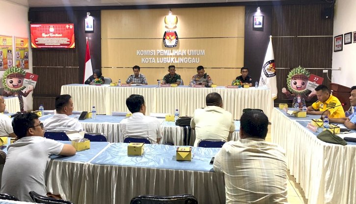 Rakor pelaksanaan debat kandidat Pilkada Lubuklinggau. (ist/rmolsumsel.id) 