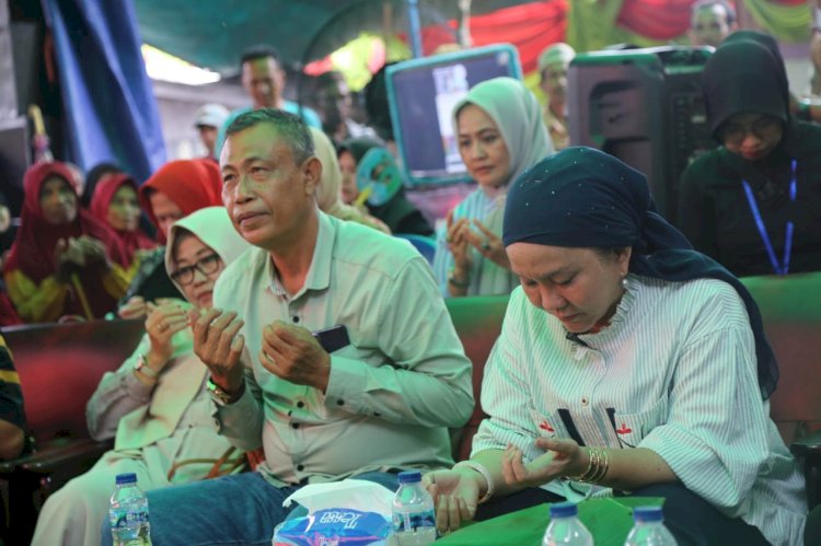 Pasangan calon Bupati dan Wakil Bupati Musi Banyuasin, Lucianty dan Syaparuddin/ist