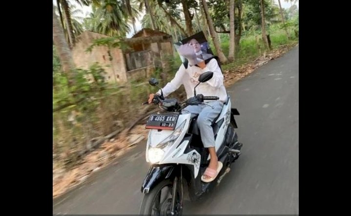 Motor korban yang hilang karena dibegal/ist