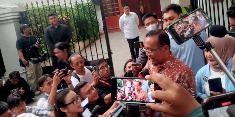 Mensesneg Pratikno di Jalan Kertanegara Nomor 4, Kebayoran Baru, Jakarta Selatan, Senin 14 Oktober 2024/RMOL
