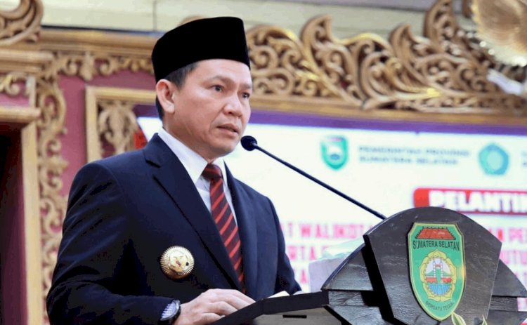 Pj Gubernur Sumsel, Elen Setiadi. (ist/rmolsumsel.id) 