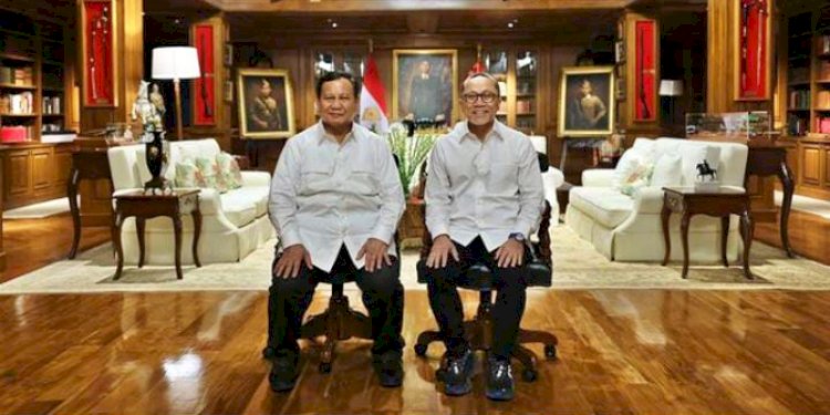 Presiden terpilih 2024 Prabowo Subianto dan Ketua Umum Partai Amanat Nasional (PAN) Zulkifli Hasan/Ist