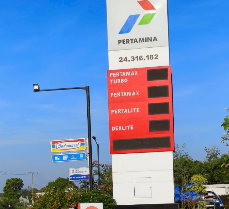  SPBU di Jalan Fatmawati Lubuklinggau/ist