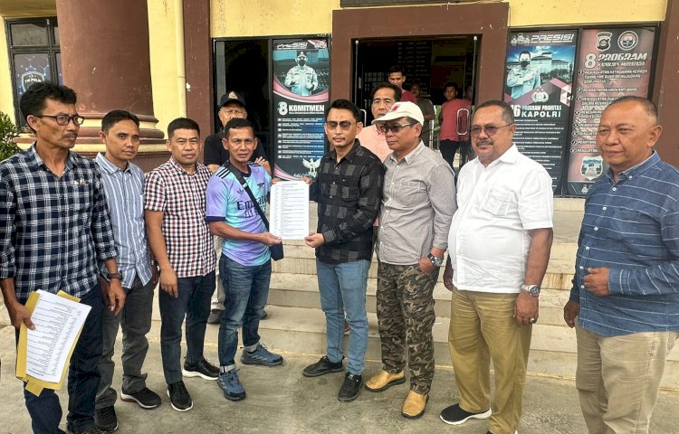 Gesekan antara simpatisan pasangan calon (Paslon) nomor urut 2 dan Paslon nomor urut 3 dalam Pilkada Muratara berakhir dengan damai/ist