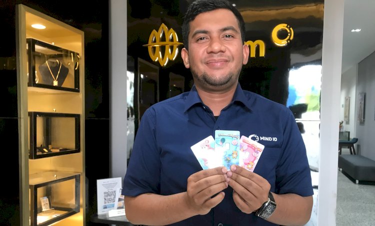Supervisor Butik Antam Palembang, Haris Bahaluan/ist