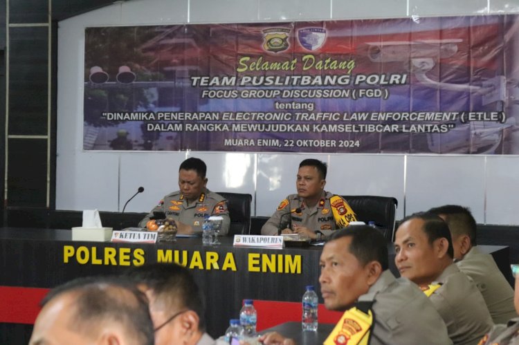 Pusat Penelitian dan Pengembangan (Puslitbang) Polri menggelar kegiatan Penelitian Dinamika Penerapan ETLE/ist