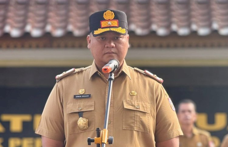 Sekretaris Daerah (Sekda) Banyuasin, Erwin Ibrahim. (ist/rmolsumsel.id) 