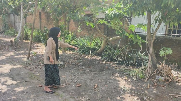 Lokasi tempat korban di begal hingga kehilangan motor.(Handout)