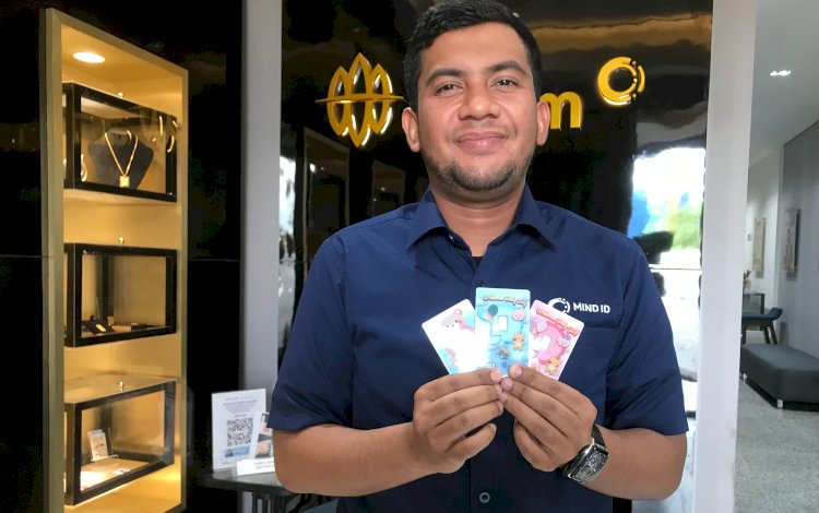 Supervisor Butik Antam Palembang, Haris Bahaluan/ist