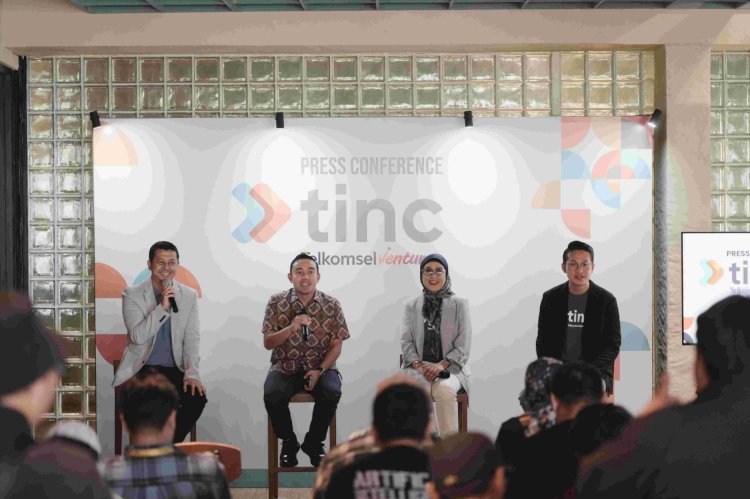 Para startup terpilih telah menampilkan inovasi digitalisasi (Publik Ralation Telkomsel)
