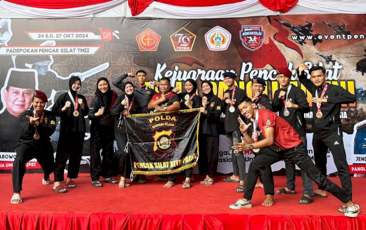 Kontingen Pencak Silat Polda Sumsel/ist