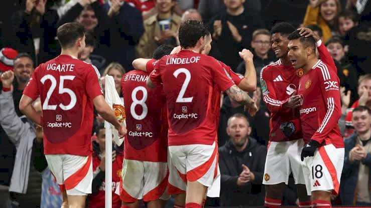 Manchester United berhasil menang besar di Carabao Cup/ist