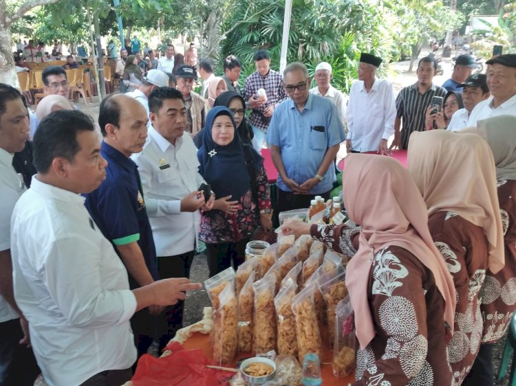 pameran karya P4S wilayah  Sumatera dengan menampilkan produk-produk pertanian  , makanan olahan dari pertanian dan perkebunan, produk  obat-obat pertanian dan sebagainya .(Dudy Oskandar/rmolsumsel.id)   