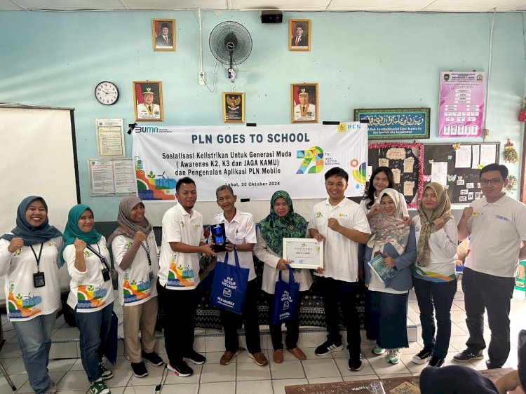 PLn Goes to School di SMAN 1 Lahat. (ist/rmolsumsel.id) 