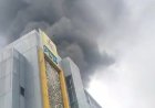 Kebakaran di Kantor PLN UID S2JB, Asap Hitam Membubung Cemari Udara