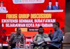 Dinas Kebudayaan Palembang Gelar FGD, Bahas Eksistensi Seniman dan Budayawan