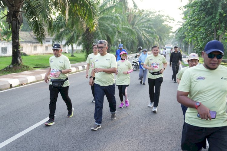 Kegiatan duathlon tolak sedentary lifestyle (Humas Kilang Pertamina )