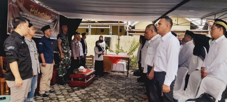 Pelantikan KPPS Pemilukada Serentak kota Pagar Alam. (Handout)