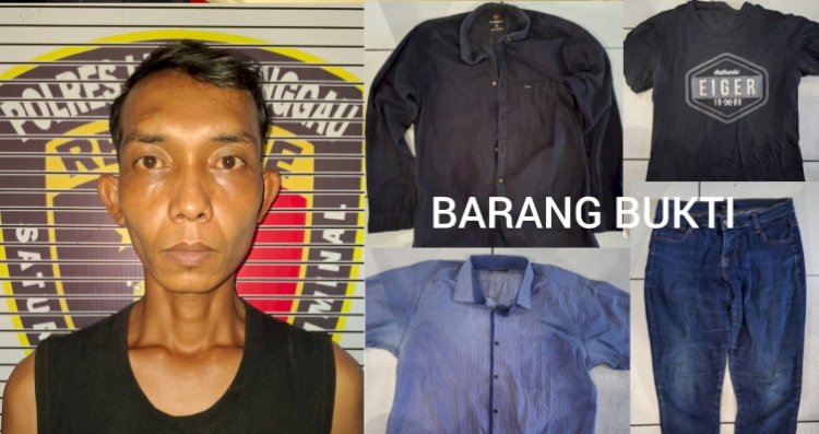 Tersangka Agus Ramadoni ditangkap Tim Macan Linggau.(Dokumentas Polres Lubuklinggau)