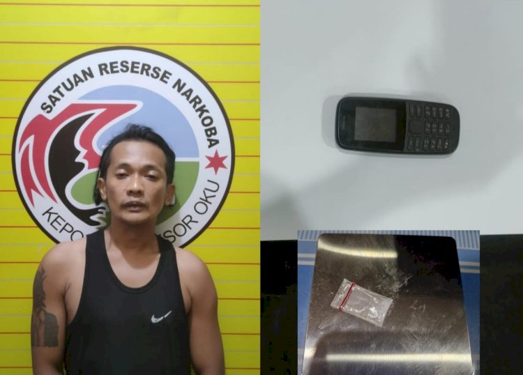 Tersangka dan barang bukti diamankan/ist