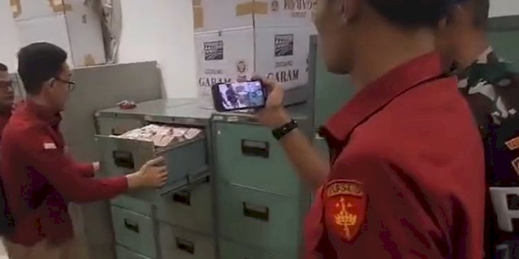 Tangkapan layar video unggahan Ahmad Sahroni/Rep