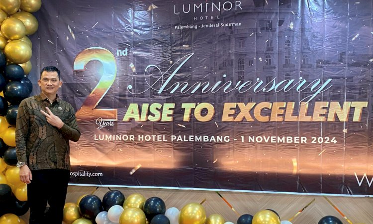 General Manager Luminor Hotel Palembang, Haposan Situmorang/ist