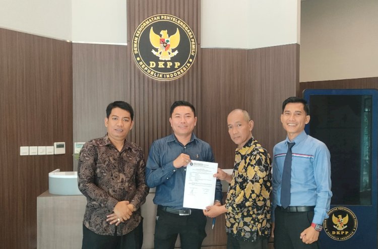 Diduga Langgar Kode Etik Pemilu, Komisioner Bawaslu Muba Dilaporkan ke DKPP. (Handout)